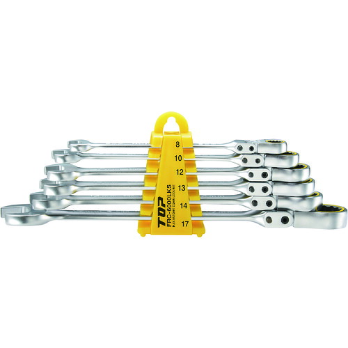 オレンジブック トラスコ中山 ＴＯＰ 首振りロックラチェットコンビセット FRC6000LK                     8743