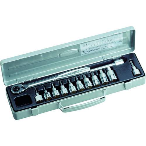 オレンジ色読みもの トラスコ中山 ＴＯＮＥ ヘキサゴンソケットレンチセット 吋目 １３ｐｃｓ HB4112                        8100