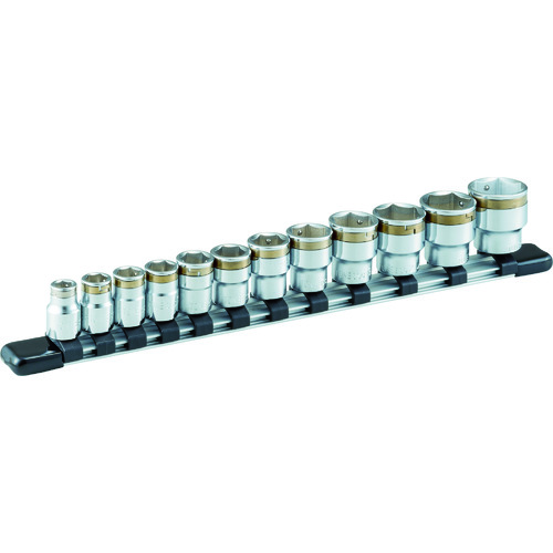 オレンジ色読みもの トラスコ中山 ＴＯＮＥ ナットキャッチソケットセット（６角・保持者付） １２ｐｃｓ HSC312                        8100