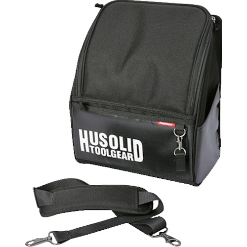 オレンジ色読みもの トラスコ中山 ペンギンはやりっ児 ＨＵＳＯＬＩＤ ＴＯＯＬＧＥＡＲ 物の具御徒面子（曲がったがけ背嚢） HT009                         6404