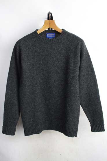 ペンドルトン セーター【中古】【メンズ】【レディース】上質 美品 PENDLETON SHETLAND ウールセーター【XS】【古着】【ヴィンテージ】 【ビンテージ】 【vintage】 アメカジ ペンデルトン シェットランド｜古着屋creepdive