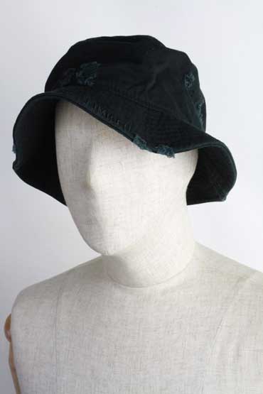 S'YTE ヨウジヤマモト つば広ハット ウールギャバ ロングブリムハット S'YTE ヨウジヤマモト つば広ハット ウールギャバ ロングブリムハット