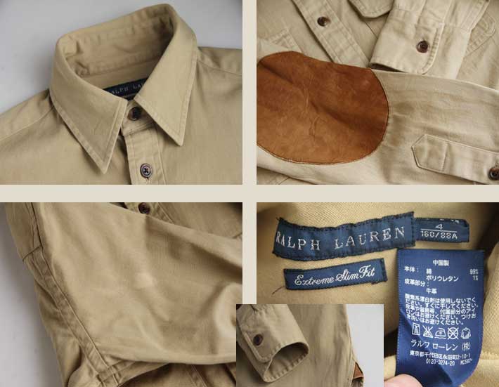 ラルフローレン Ralph Lauren ハンティング 長袖シャツ 4 160 a 古着 中古 レディース 女性 メンズ Educaps Com Br