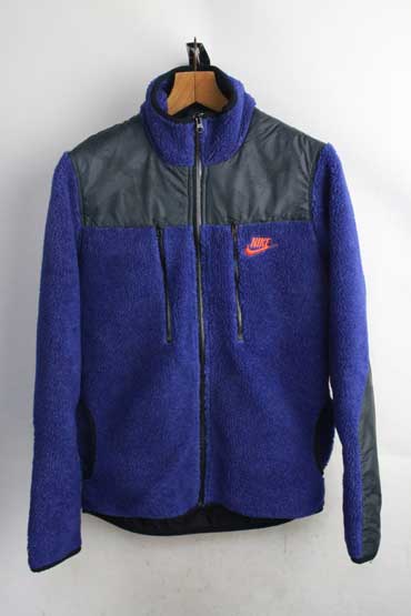【楽天市場】ナイキ NIKE ナイロン切り替え ボアフリースジャケット【S】【古着】【中古】【メンズ】【男性】【レディース】【女性】アメカジ