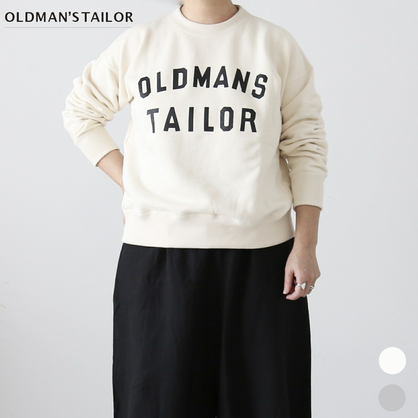 OLDMAN'S TAILOR OMT OMTラバープリントクルースウェット（パイル） [1098]｜クレエ　店