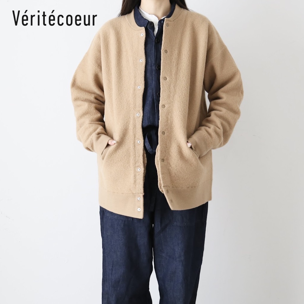Veritecoeur 圧縮ウールニットブルゾン [VCK-286]