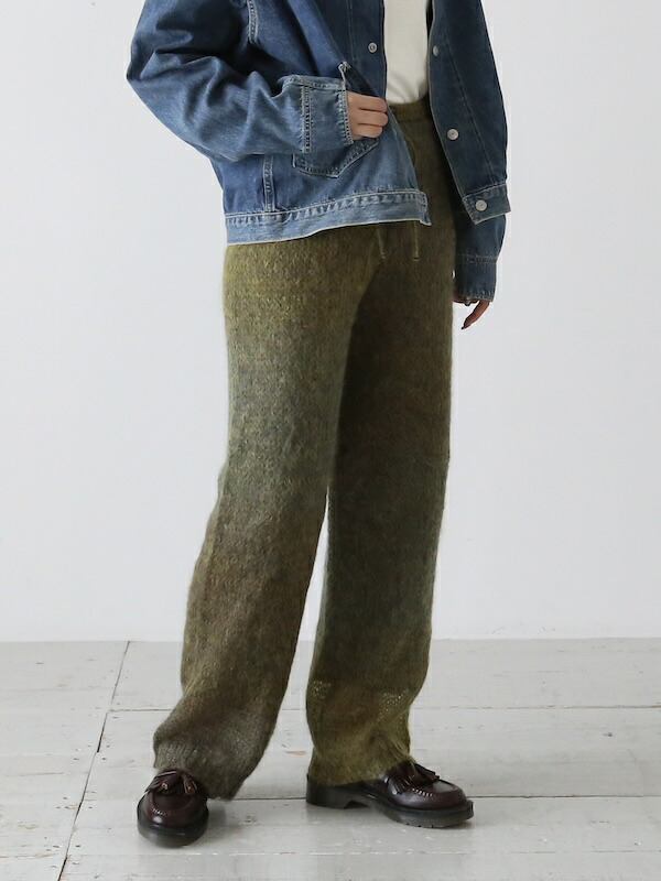 enrica マルチモヘヤパンツ KNIT125