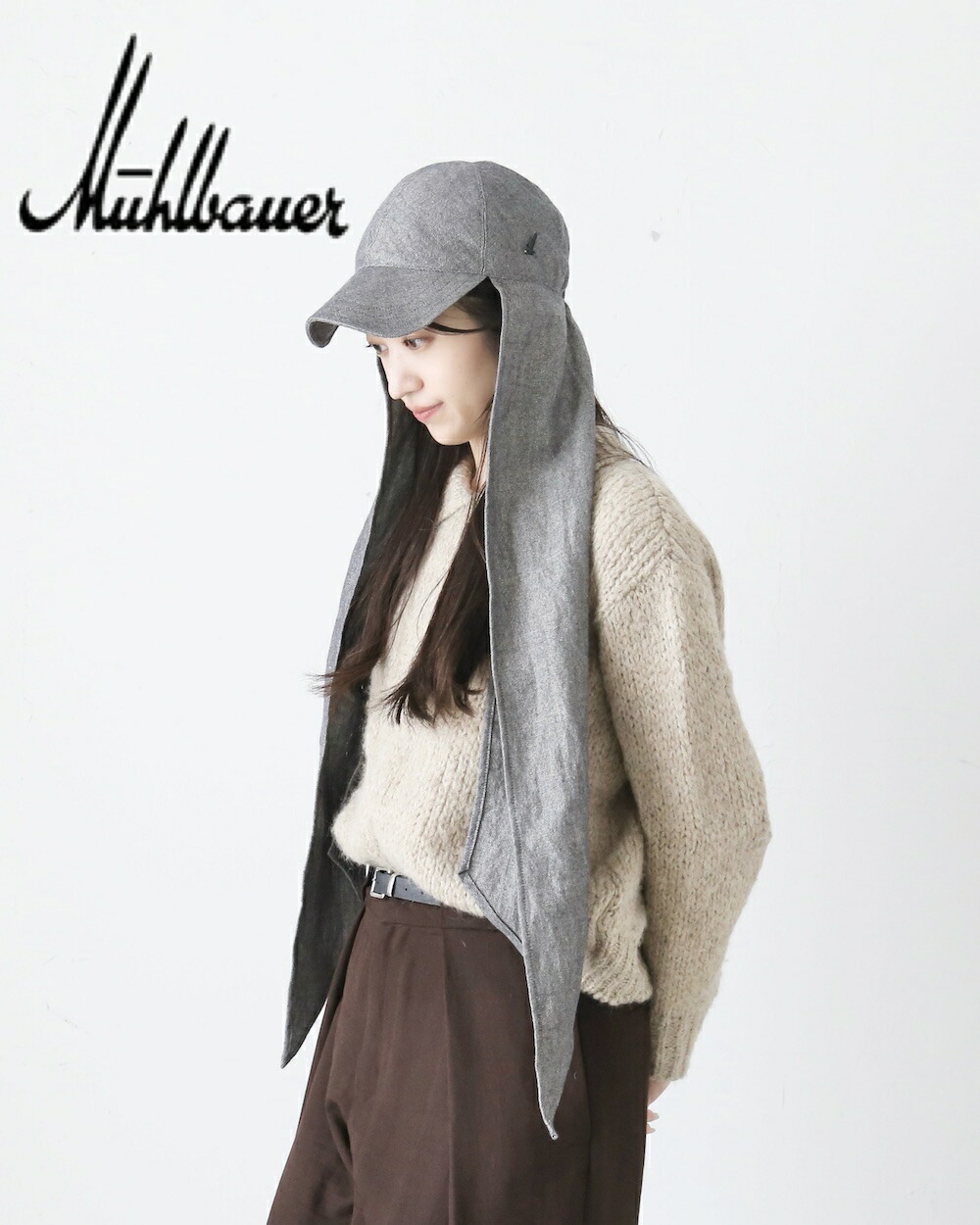 Muhlbauer/Muehlbauer スカーフキャップ [S24771]