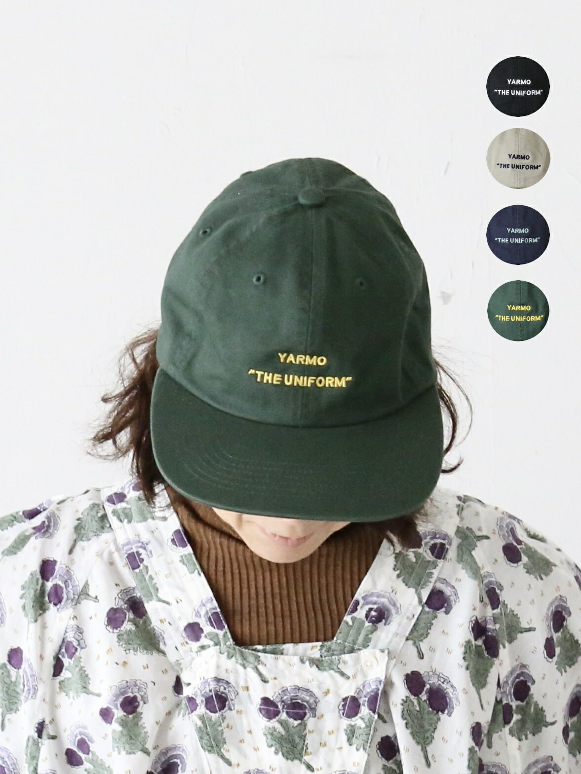 トップス yarmo 楽天市場】Yarmo ヤーモ ロゴ キャップ [YAR-25SS Cap] ／ ユニ
