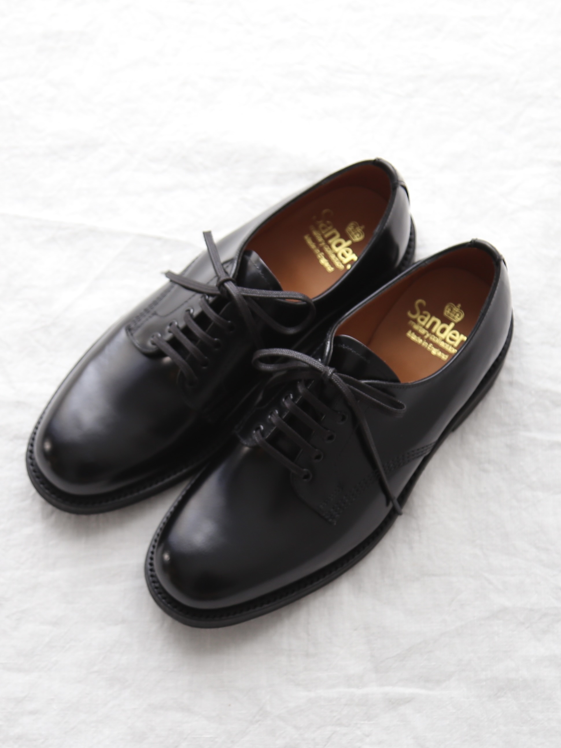 楽天市場】【WOMEN'S】SANDERS オフィサーシューズ （紐通しに