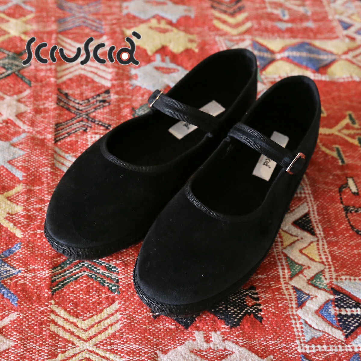 楽天市場】Sciuscia メリージェーン マロン×ローズピンク