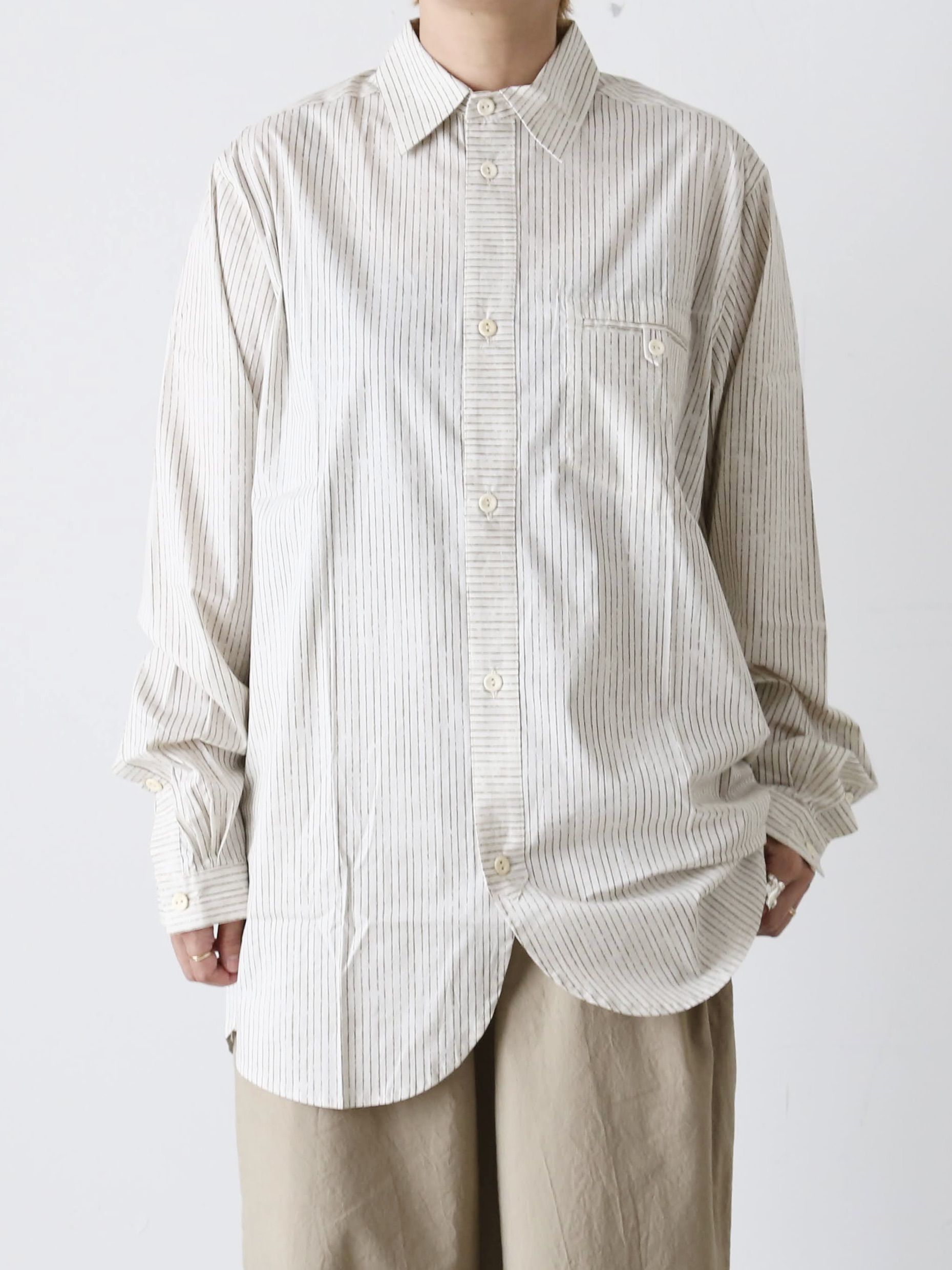 FRANK LEDER ホワイトボタン付きシャツ 楽天市場】FRANK LEDER(フランクリーダー)/VINTAGE FABRIC