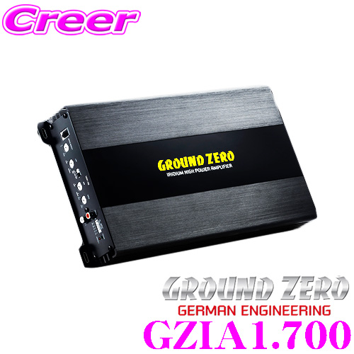 楽天市場】GROUND ZERO グラウンドゼロ GZRA2HD 2ch パワーアンプ 定格