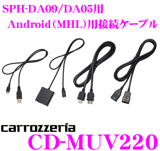 楽天市場 カロッツェリア Cd Huv2 アプリユニット用android Hdmi 用接続ケーブルセット クレールオンラインショップ