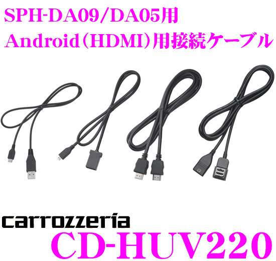 楽天市場 カロッツェリア Cd Huv2 アプリユニット用android Hdmi 用接続ケーブルセット クレールオンラインショップ
