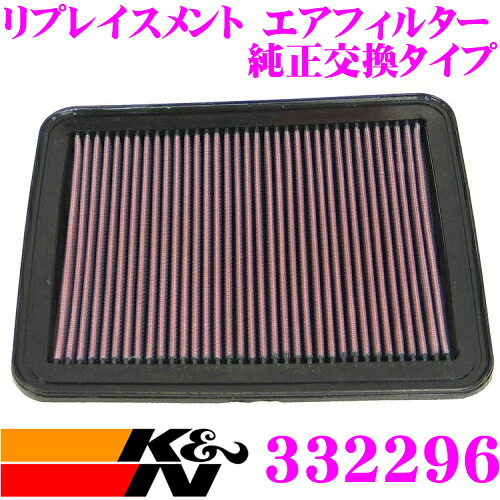 【まもなく終了19日迄！抽選で最大77,777ポイント】 K&N 純正交換フィルター 33-2296 キャデラック DTS 用 リプレイスメント ビルトインエアフィルター 純正品番:22676970対応 10,454円