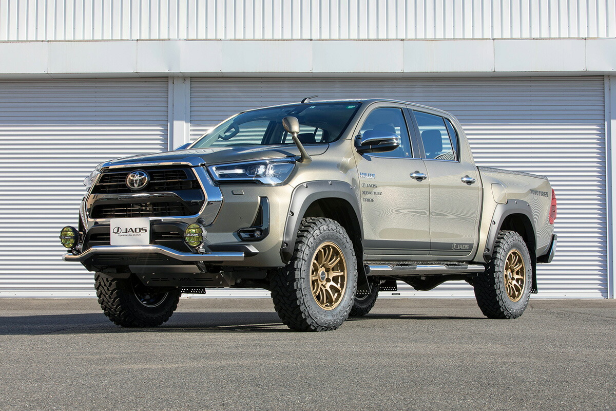 6 1はp2倍増 Jaos ジャオス Bmb 厚地の外套泥よけ Type X 色つけ麗しさ カーペット墨染め トヨタ 125家筋 ハイラックス使い所 Restaurant Valentino De