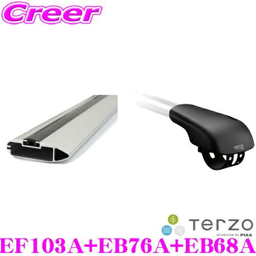 Terzo テルッツオ スズキ Ff21s イグニス ルーフレール付車 用 エアロルーフキャリア取付4点セット 1台分 フットef103a バーeb76a バーeb68a セット Bettrai Com