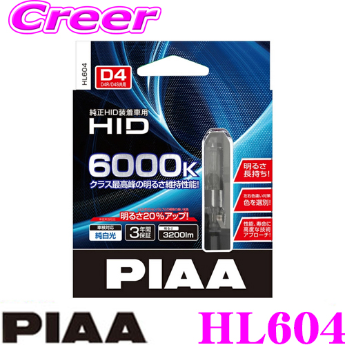 楽天市場 Piaa ピア Hl663 ヘッドライト用純正交換hidバルブ D2r D2s ブルーホワイト6600k 2500ルーメン 3年保証 車検対応 クレールオンラインショップ