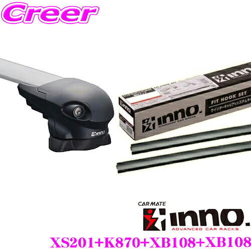 楽天市場】INNO トヨタ 40系 プリウスα用 ルーフキャリア取付3点セット 
