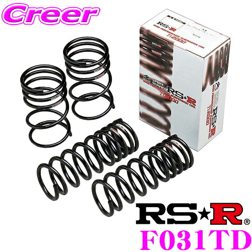 ＼今なら最大4000ポイント！要エントリー／ RS-R Ti2000 ローダウンサスペンション F031TD スバル GDB MC後 インプレッサWRX STi用 ダウン量 F 40～35mm R 30～25mm 【ヘタリ永久保証付き】
