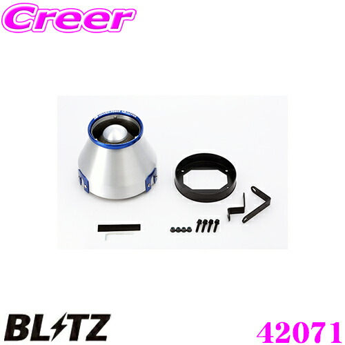【まもなく終了19日迄！抽選で最大77,777ポイント】 BLITZ ブリッツ No.42071 三菱 ランサーエボリューションV(CP9A)用 アドバンスパワー コアタイプエアクリーナー ADVANCE POWER AIR CLEANER ランエボ