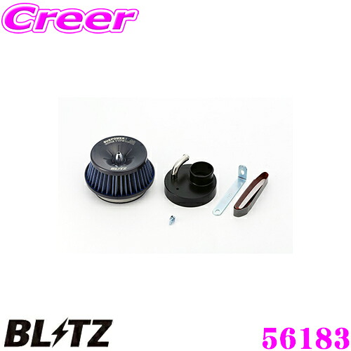 【本日19日まで！抽選で最大777,777ポイント】 BLITZ ブリッツ No.56183 マツダ AZワゴン(CY21S CZ21S)用 サスパワー コアタイプLM エアクリーナー SUS POWER CORE TYPE LM