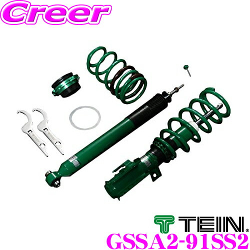 【まもなく終了19日迄！抽選で最大77,777ポイント】 TEIN テイン STREET ADVANCE Z GSSA2-91SS2 減衰力16段階車高調整式ダンパーキット スバル SJG フォレスター用 3年6万キロ保証