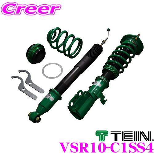 【最大P10倍】ダイヤ＆プラチナ会員限定！今がお得！～7/26 01:59迄 TEIN テイン FLEX Z VSR10C1SS4 減衰力16段階車高調整式ダンパーキット 三菱 CN9A ランサーエボリューション IV 用 3年6万キロ保証 ランエボ｜クレールオンラインショップ