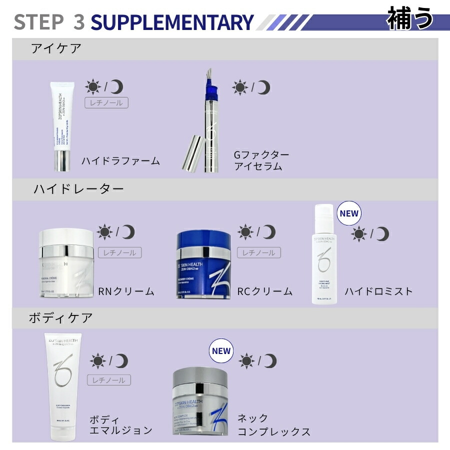 ZO SKIN HEALTH バランサートナー&RCクリーム 2点セット 【公式通販】