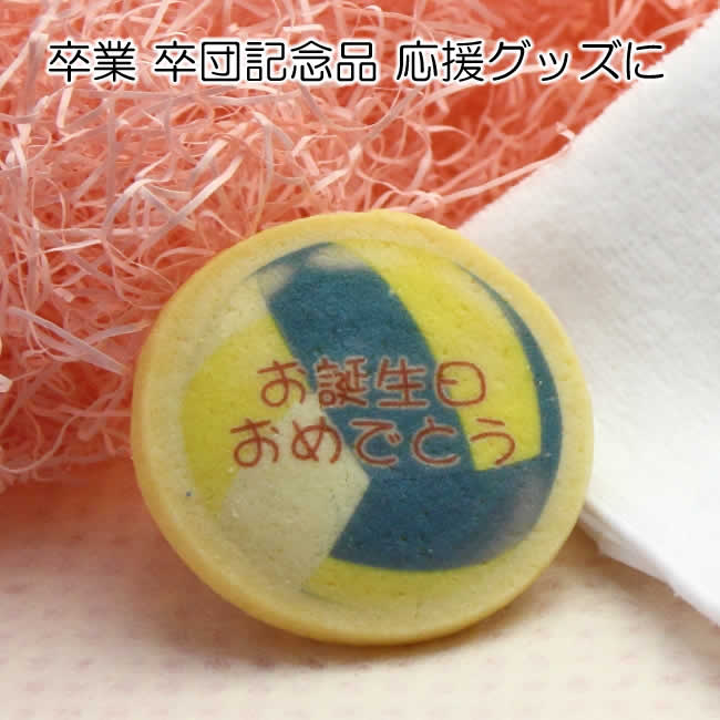 楽天市場 バレーボール デザイン 名入れ クッキー お菓子 名入れスイーツの店クレープ工房