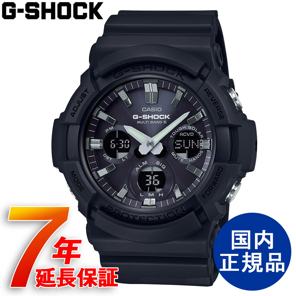 売れ筋 G Shock Casio カシオ タフソーラー 電波受信 針退避 ワールドタイム 腕時計 ウォッチ 7年保証 Gaw 100b 1ajf 数量は多 Www Faan Gov Ng