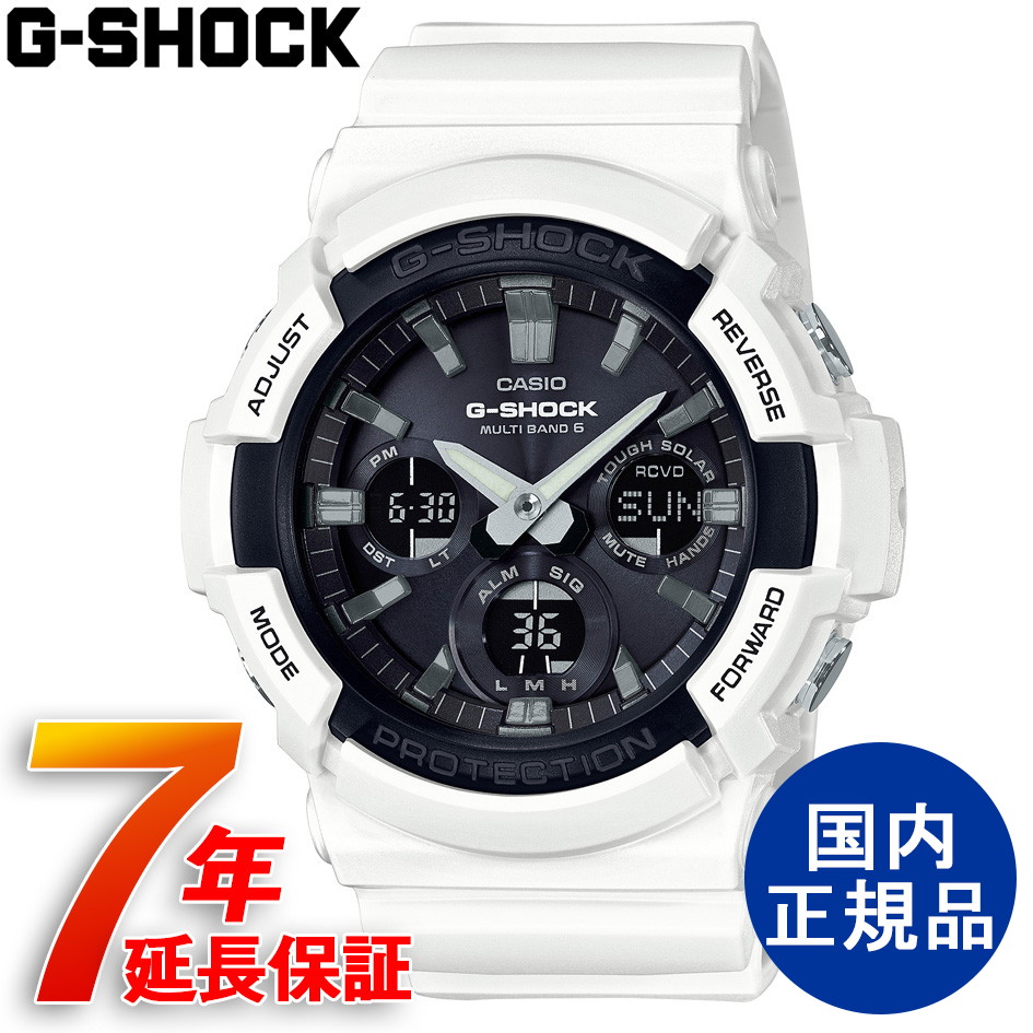 おすすめネット メンズ腕時計 G Shock 7年保証 Gaw 100b 7ajf 送料無料 ウォッチ 腕時計 ワールドタイム 針退避 電波受信 タフソーラー カシオ Casio Dgb Gov Bf