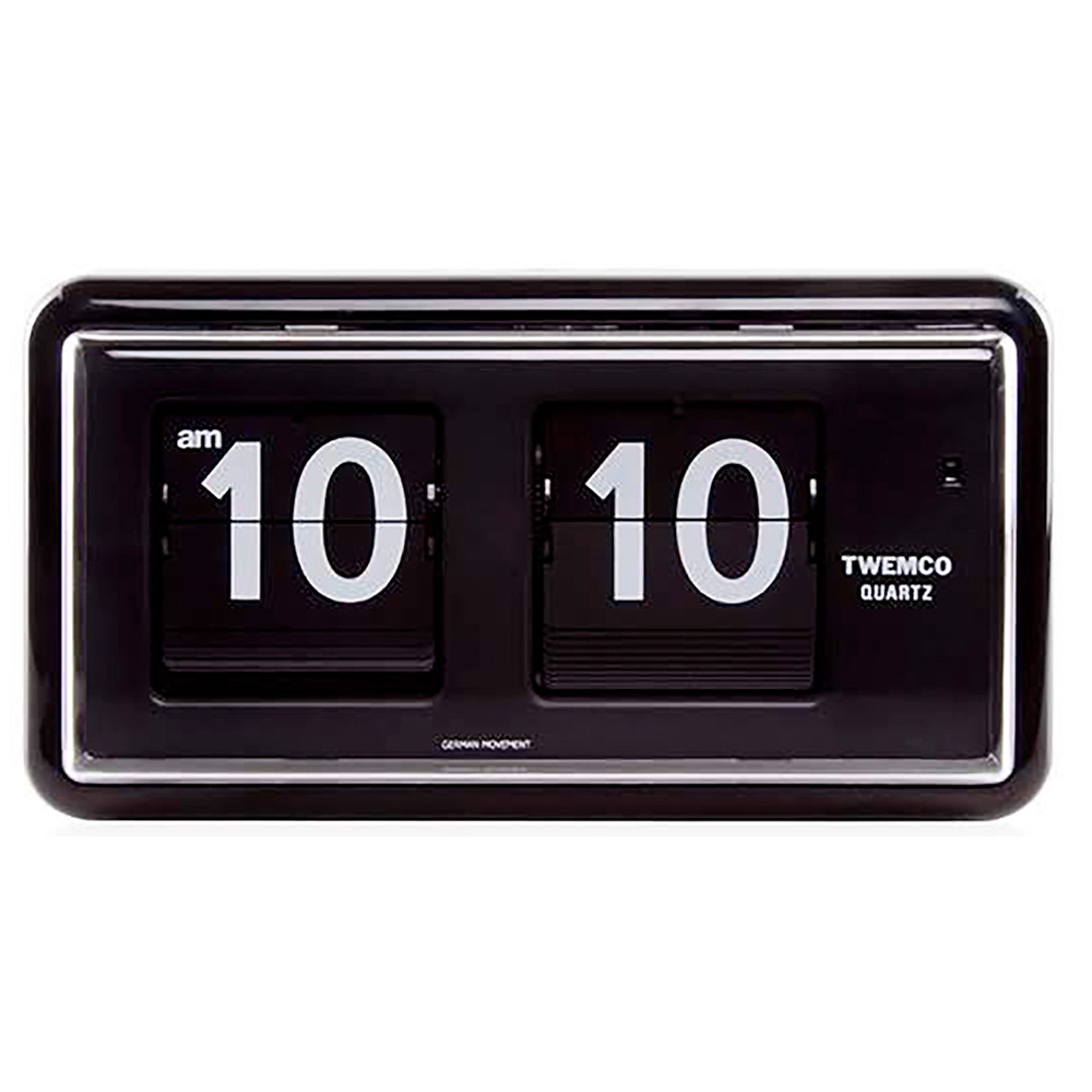 TWEMCO トゥエンコ 置き掛け兼用時計 インテリア雑貨 パタパタクロック 