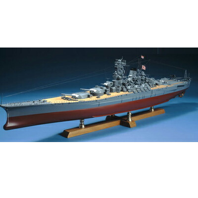 【日本製】<br>1/250　戦艦 大和<br>【ウッディジョーの木製模型】WoodyJOE<br>【代引不可】<br>やまと ヤマト 超弩級戦艦<br>趣味 初心者 ギフト プレゼント 天然木 レーザーカット加工 組立キット ウッディージョー