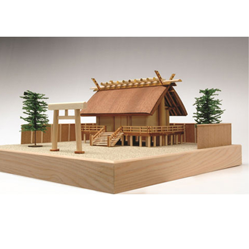 楽天市場】【日本製】木製1/24 ログハウス【ウッディジョーの木製模型 