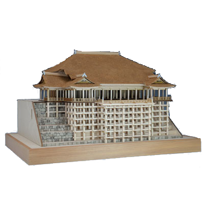 楽天市場】【日本製】建築 1/75 鹿苑寺 金閣 （ゴールド仕様