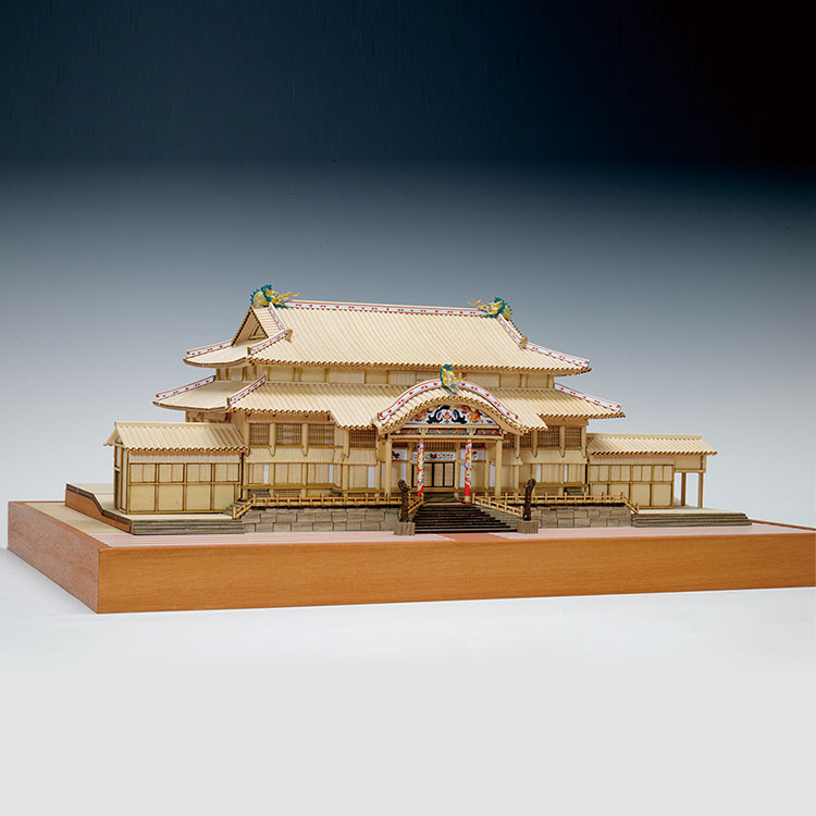 ウッディジョー 東海道五十三次シリーズ 蒲原宿 木製模型 ノンスケール