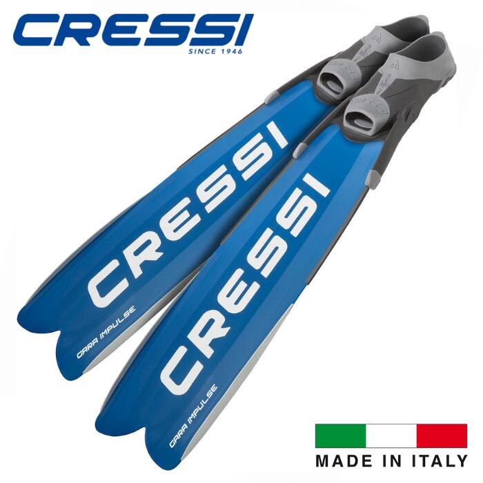 CRESSI 飛び込み競技 フィン ガラターボ 神経衝撃GARA TURO IMPULSEロングブレードフルフットGARA MODULAR続きもの 金モール取り替えっこ能力のある