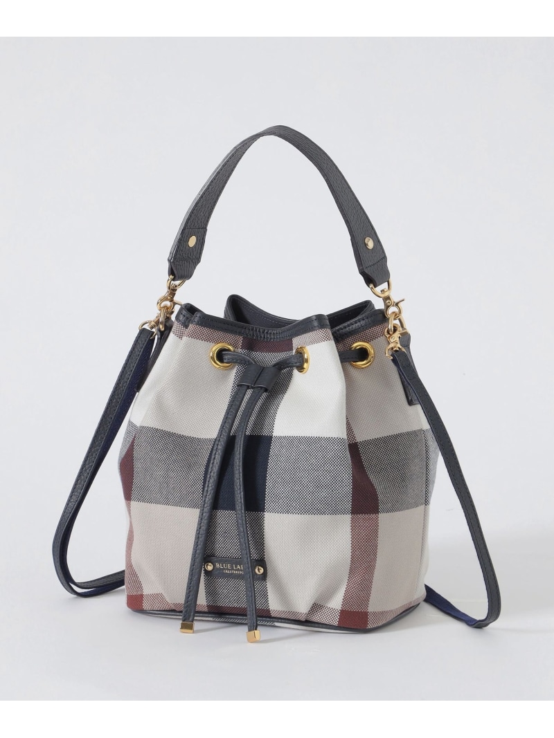 クレストブリッジチェックキャンバスコロン BLUE LABEL CRESTBRIDGE ブルーレーベル / ブラックレーベル・クレストブリッジ バッグ その他のバッグ ベージュ【送料無料】[ Fashion]