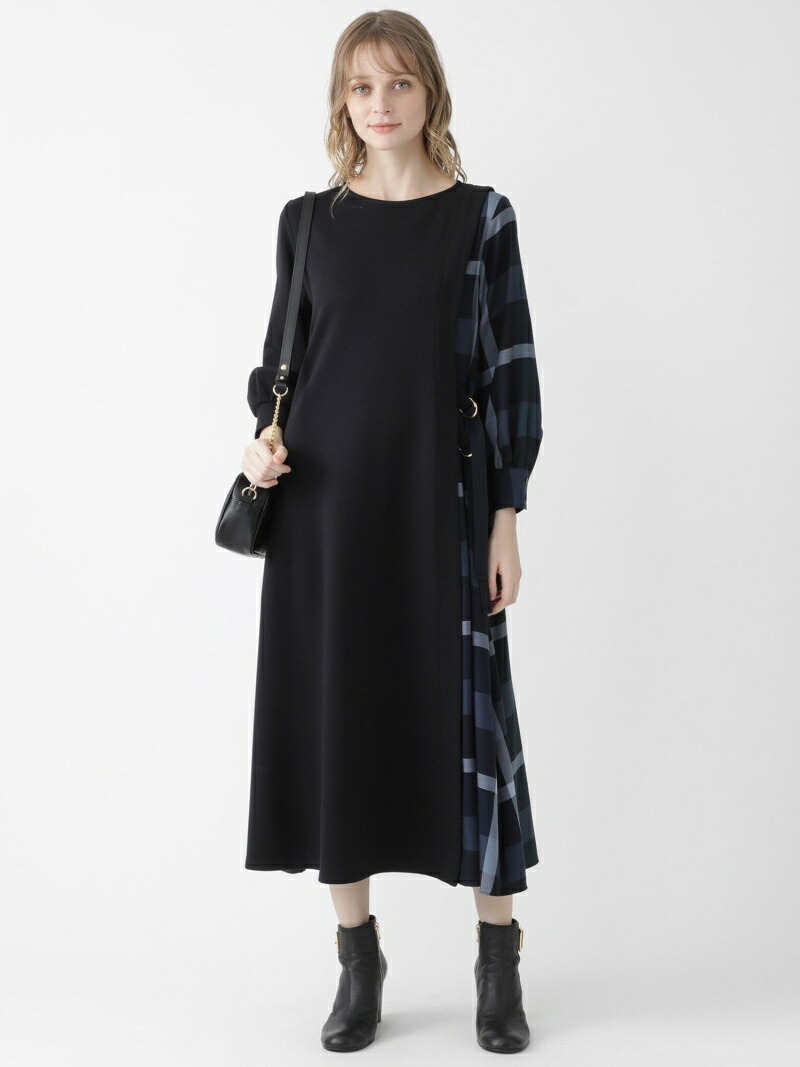 超人気 クリアポンチワンピース Blue Label Crestbridge ブルーレーベル ブラックレーベル クレストブリッジ ワンピース シャツワンピース ブラック ホワイト ネイビー ブラウン Rakuten Fashion Bluelabel Blacklabel Crestbridge 開店祝い New Americold Com