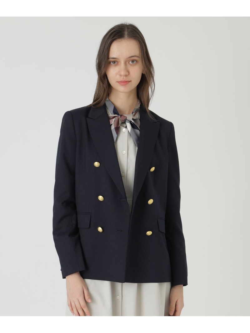 ナチュラルブレンドストレッチブレザージャケット BLUE LABEL CRESTBRIDGE 青み付け札 / ブラックレーベル・クレストブリッジ ジャケット・アウター テーラードジャケット・ブレザー 米国海軍【貨物輸送無料】[ Fashion]