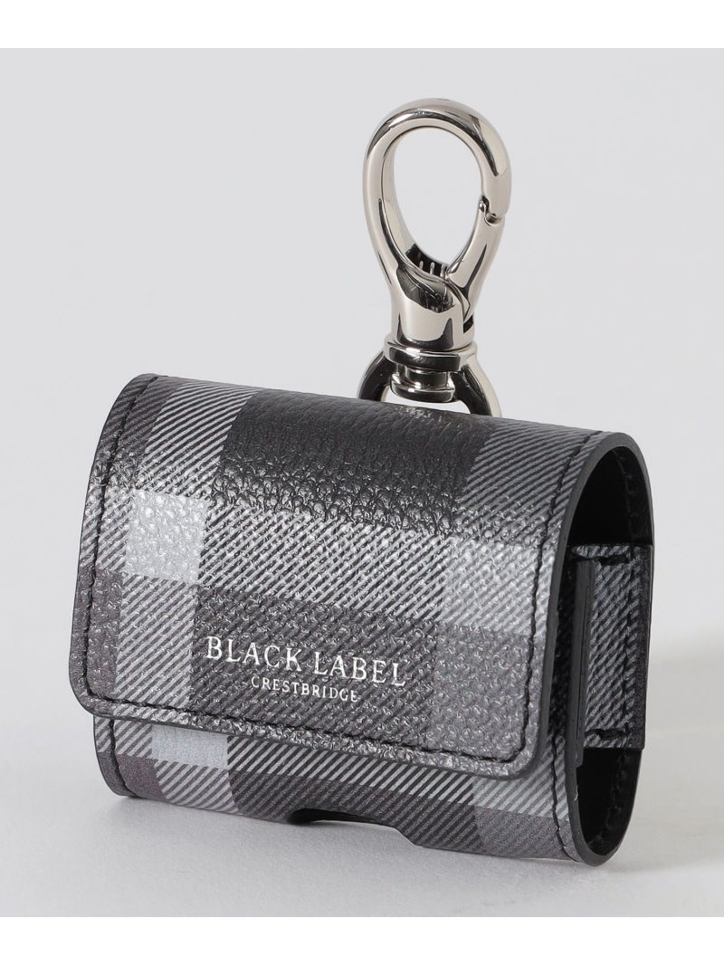 【WEB限定】クレストブリッジチェックAir Pods Proケース BLACK LABEL CRESTBRIDGE ブルーレーベル / ブラックレーベル・クレストブリッジ 財布・ポーチ・ケース コインケース・小銭入れ・札入れ ベージュ ブラック レッド【送料無料】[ Fashion]