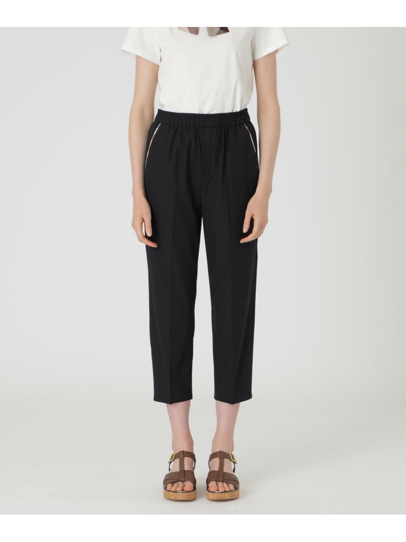 ストレッチプルーフクロスパンツ BLUE LABEL CRESTBRIDGE ブルーレーベル / ブラックレーベル・クレストブリッジ パンツ その他のパンツ ベージュ ブラック【送料無料】[ Fashion]