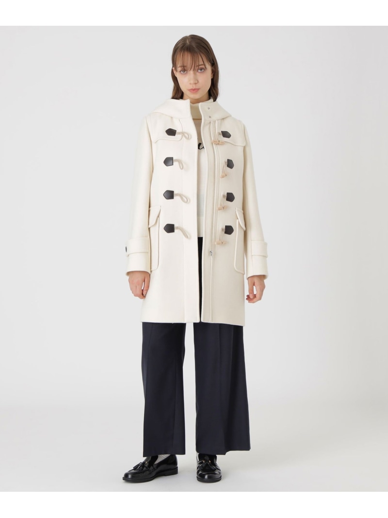 楽天市場】【SALE／40%OFF】ツイルメルトンダッフルコート BLUE LABEL