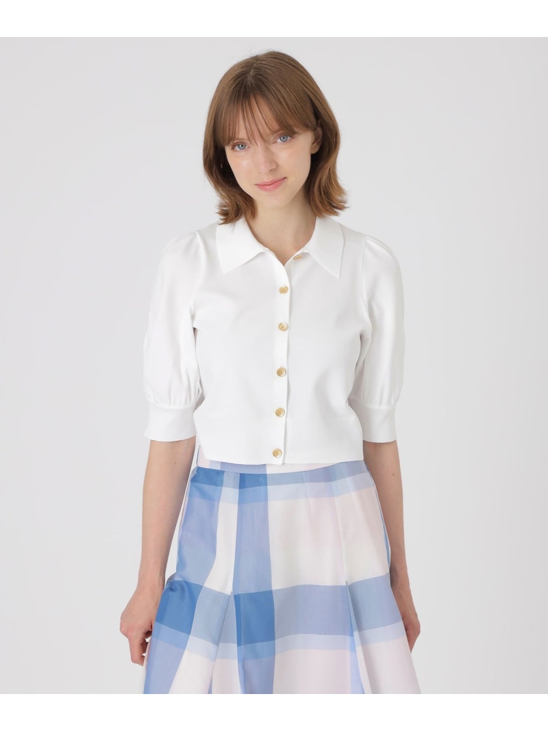 エアーライトニットカーディガン BLUE LABEL CRESTBRIDGE 青碧下げ札 / ブラックレーベル・クレストブリッジ トップス 編み物 白いこと 米国海軍 黒いこと【貨物輸送無料】[ Fashion]