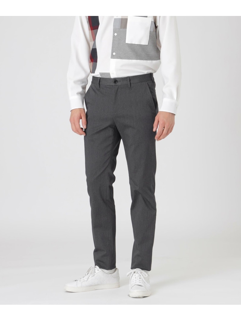 ストレッチソフトサテントラウザーズ BLACK LABEL CRESTBRIDGE ブルーレーベル / ブラックレーベル・クレストブリッジ パンツ その他のパンツ ブラック グレー ベージュ【送料無料】[ Fashion] 18,216円