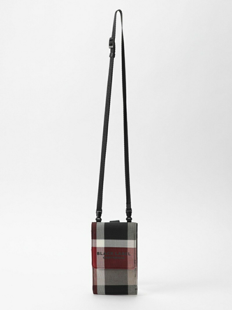 全商品オープニング価格 特別価格 Rakuten Fashion クレストブリッジチェックネックウォレット Black Label Crestbridge ブルーレーベル ブラックレーベル クレストブリッジ バッグ バッグその他 レッド ベージュ プレゼントを選ぼう Qchfoundation Ca