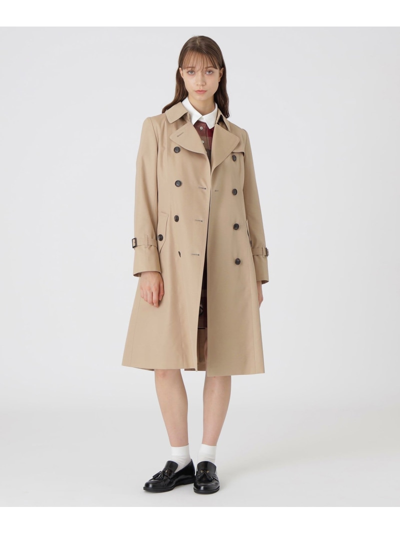 ライトギャバジントレンチコート BLUE LABEL CRESTBRIDGE ブルーレーベル / ブラックレーベル・クレストブリッジ ジャケット・アウター その他のジャケット・アウター ベージュ【送料無料】[ Fashion]｜BLUELABEL BLACKLABEL CRESTBRIDGE