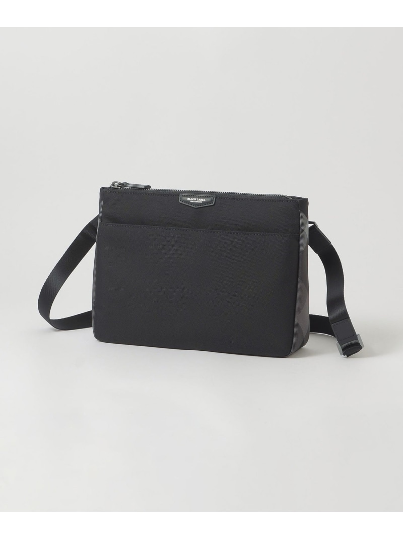 ライトウェイトコーデュラバリスティックサコッシュ BLACK LABEL CRESTBRIDGE ブルーレーベル / ブラックレーベル・クレストブリッジ バッグ その他のバッグ ブラック【送料無料】[ Fashion]｜BLUELABEL BLACKLABEL CRESTBRIDGE